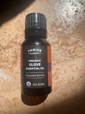 Organic Clove Essential Oil 15mL Thrive Market NWT